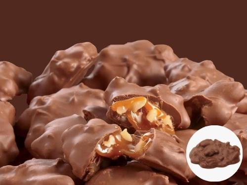 Zachary Milk Chocolate Caramel Pecan Clusters 1lb